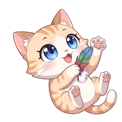 Neko playing