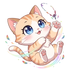 Neko playing
