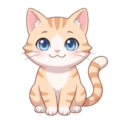 Neko sitting